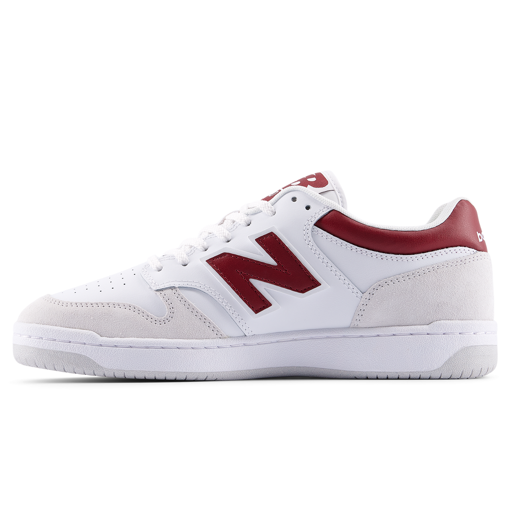 Buty unisex New Balance BB480LIR – białe