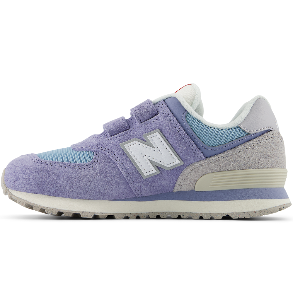 Buty dziecięce New Balance PV574BLG – fioletowe