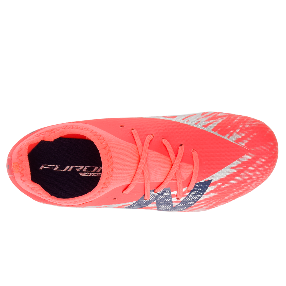 Korki dziecięce New Balance FURON TEAM JNR FG V8 SJF3FMP8 – czerwone