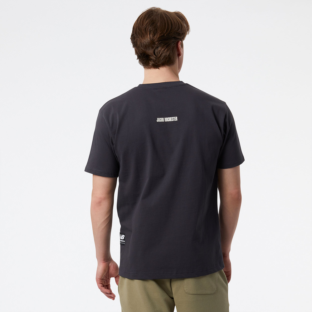 Koszulka męska New Balance MT23554PHM – czarna
