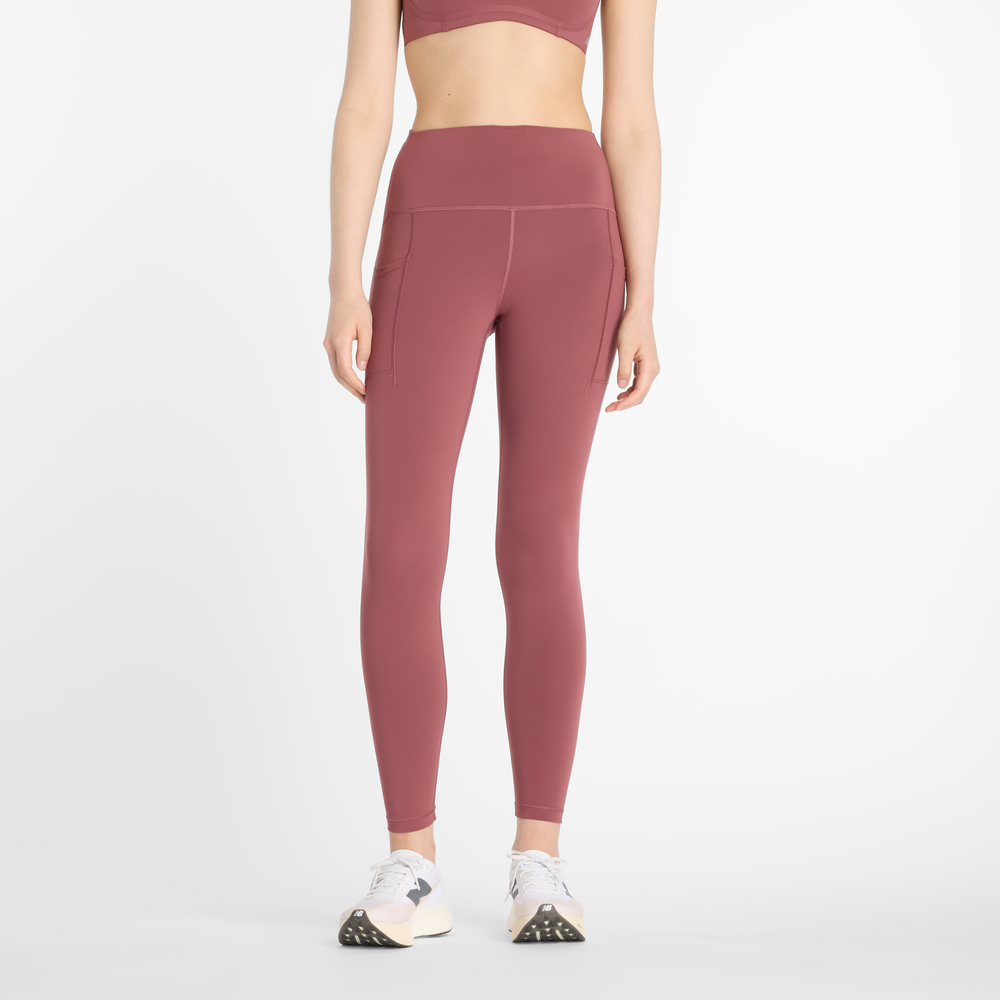 Legginsy damskie New Balance WP51268WAD – różowe