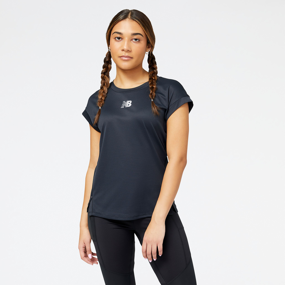 Koszulka damska New Balance WT23277BK – czarna