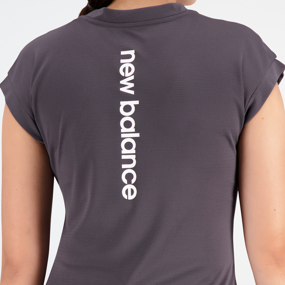 Koszulka damska New Balance WT23277ACK - czarna