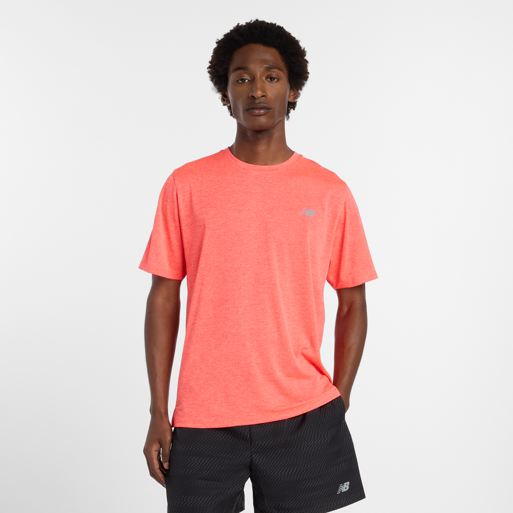 Koszulka męska New Balance MT41253URR – pomarańczowa