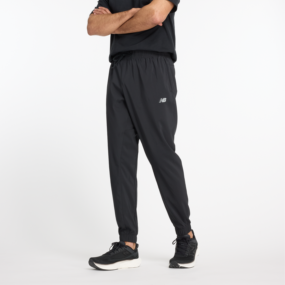 Spodnie męskie New Balance MP41011BK – czarne