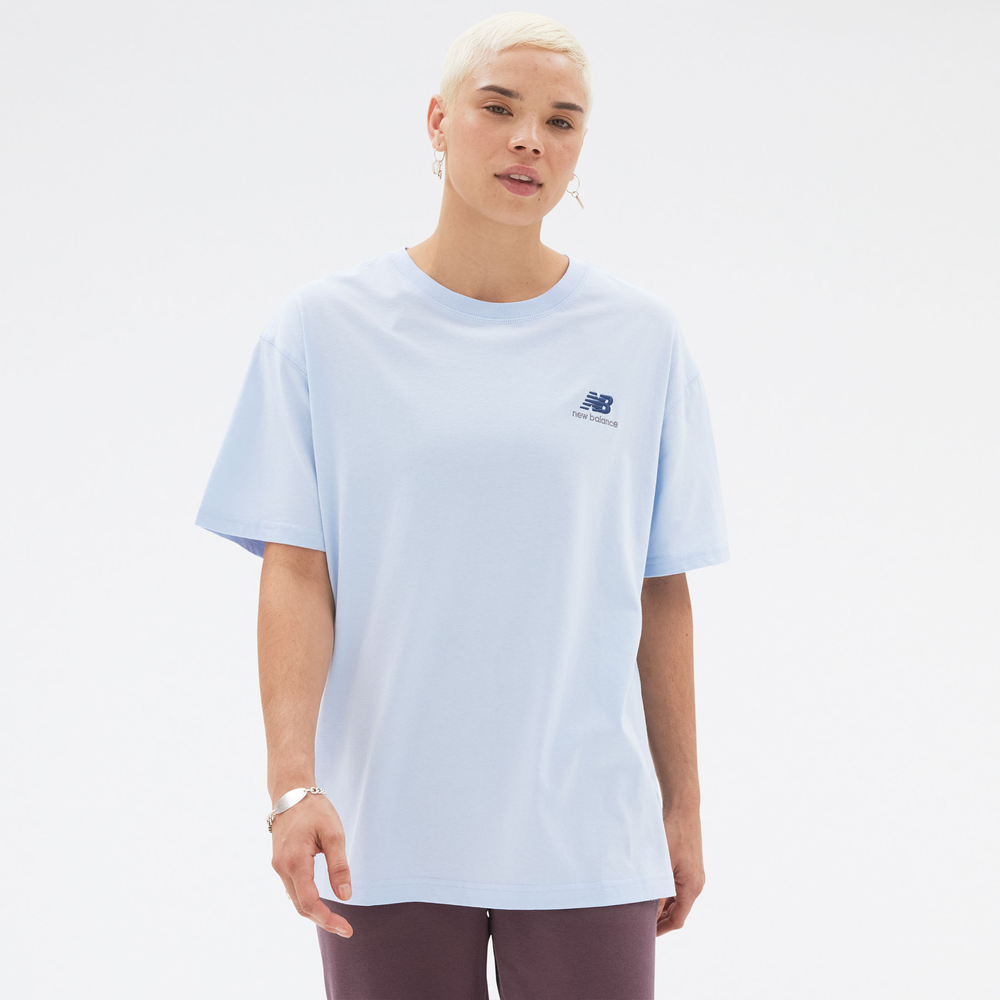 Koszulka unisex New Balance UT21503SL1 – niebieska