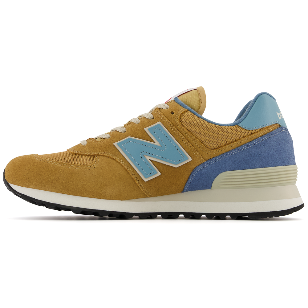 Buty New Balance ML574OV2 - brązowe