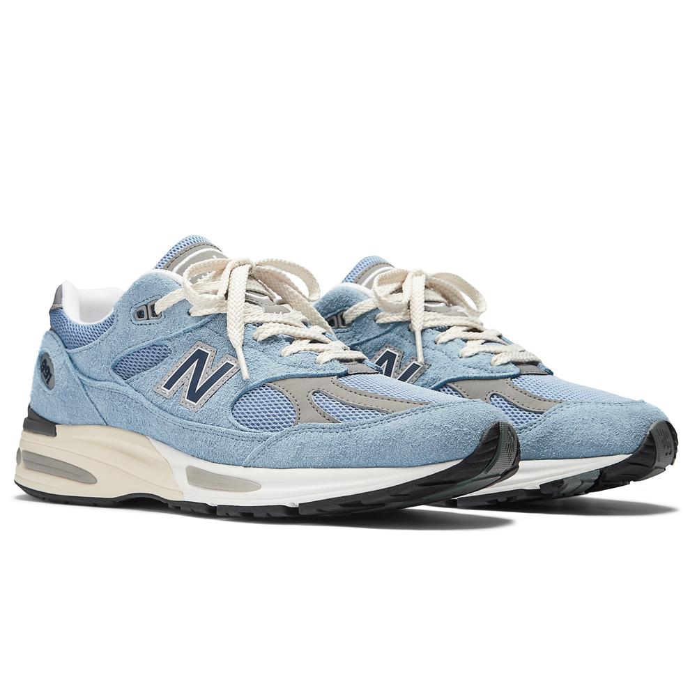 Buty unisex New Balance U991BV2 – niebieskie
