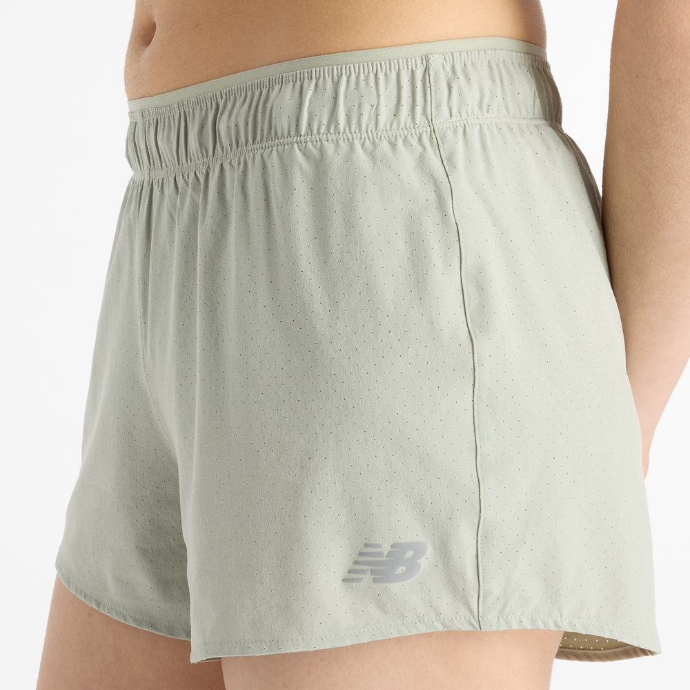 Spodenki damskie New Balance WS41286GAS – zielone