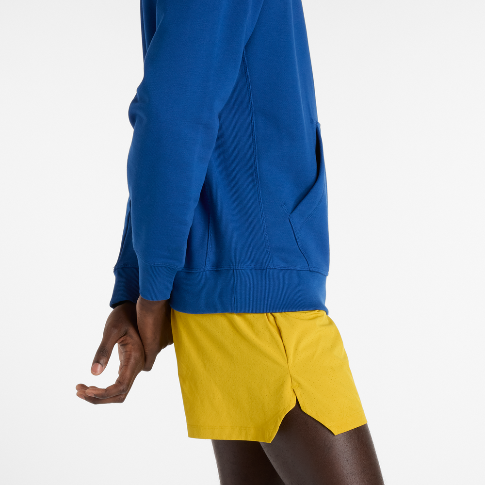 Bluza męska New Balance MT51512GAB – niebieska