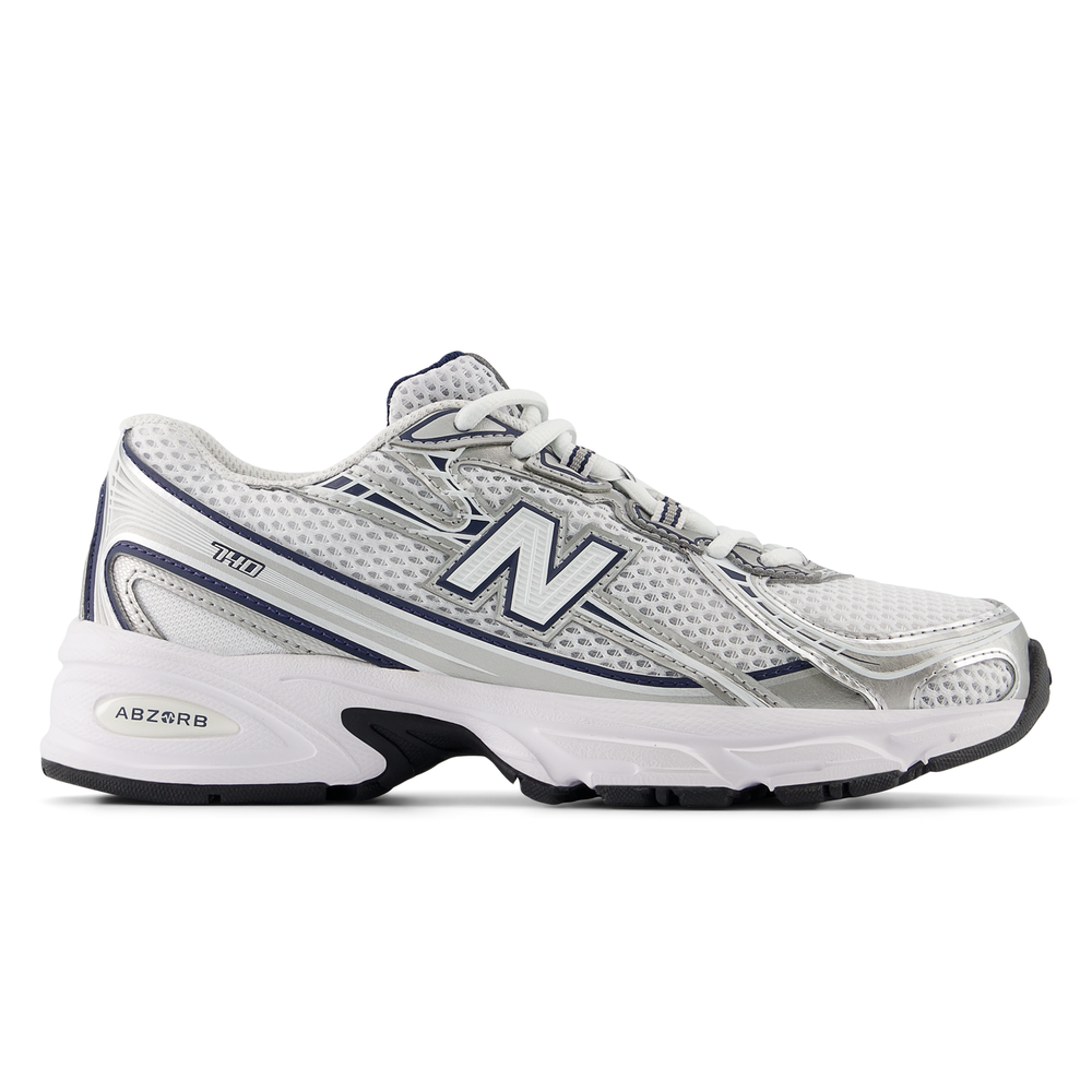 Buty dziecięce New Balance GR740WN – białe