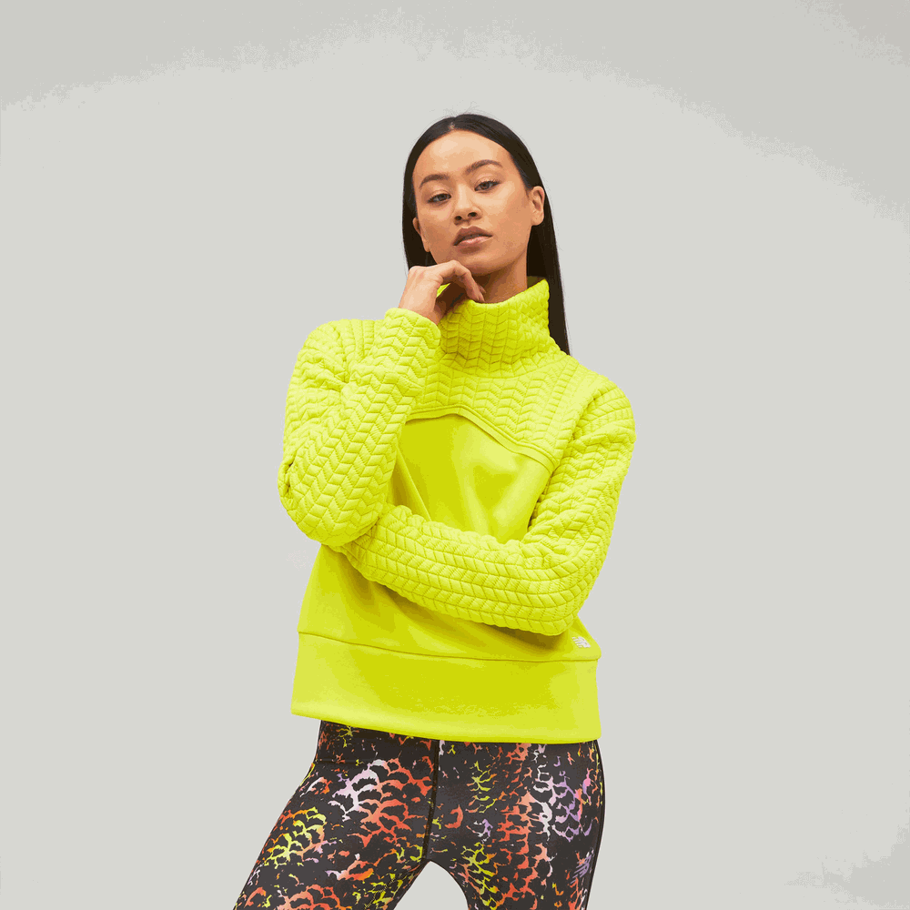 Bluza New Balance WT13119SYE – żółta
