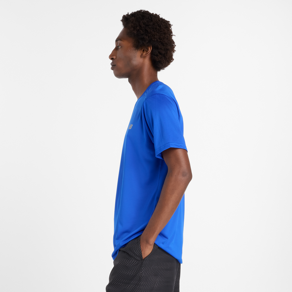 Koszulka męska New Balance MT41222BUM – niebieska