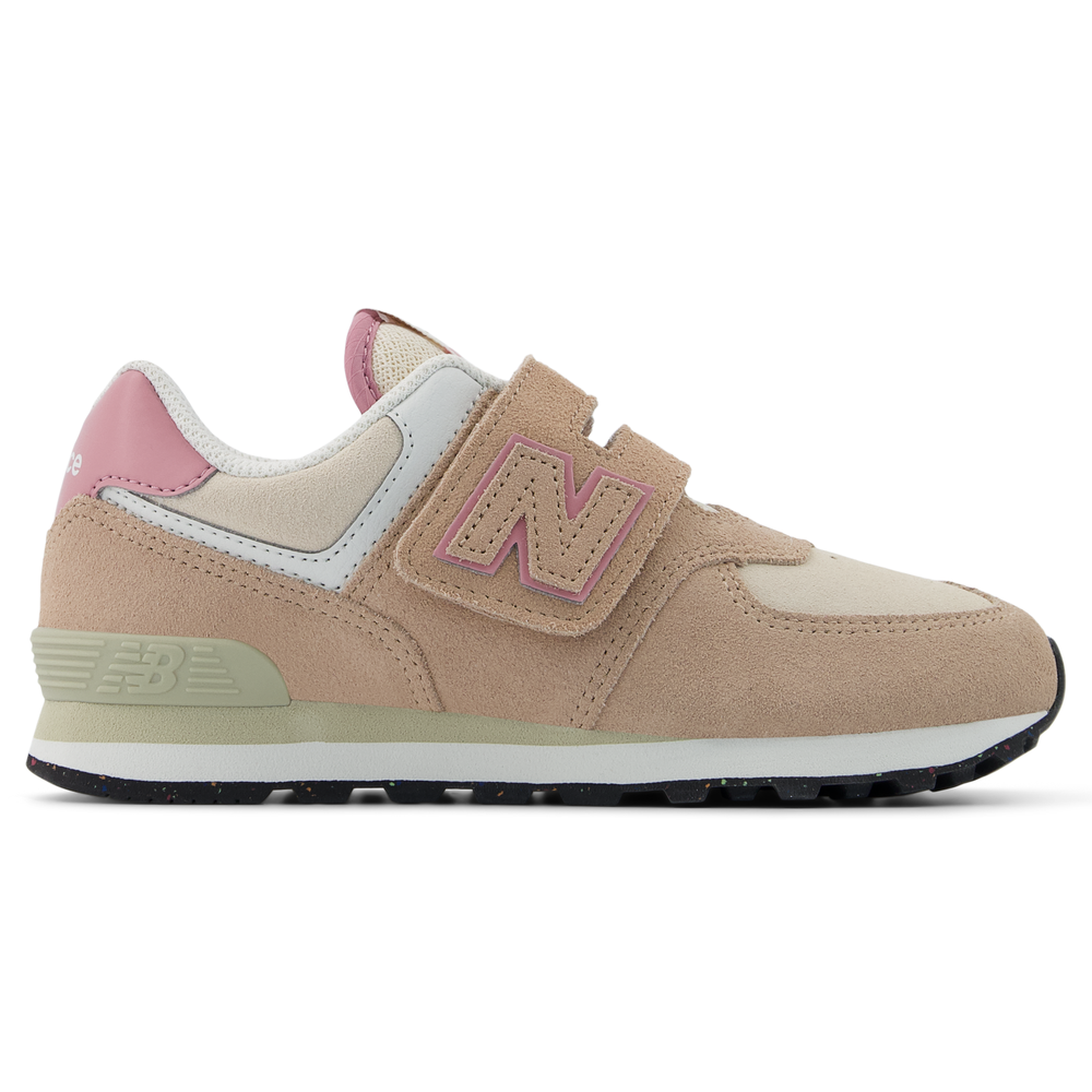 Buty dziecięce New Balance PV574QTC – beżowe