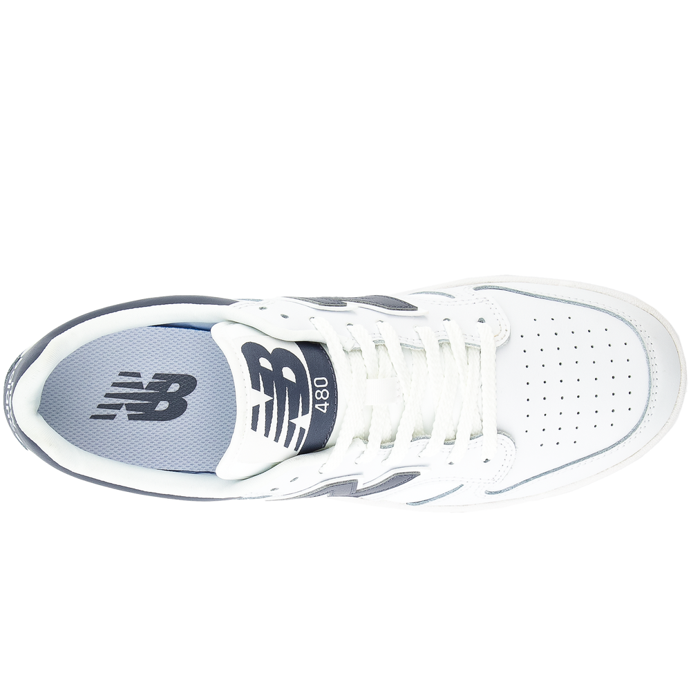 Buty unisex New Balance BB480LWE – białe