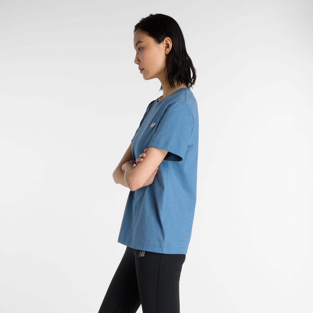 Koszulka damska New Balance WT41509SRU – niebieska