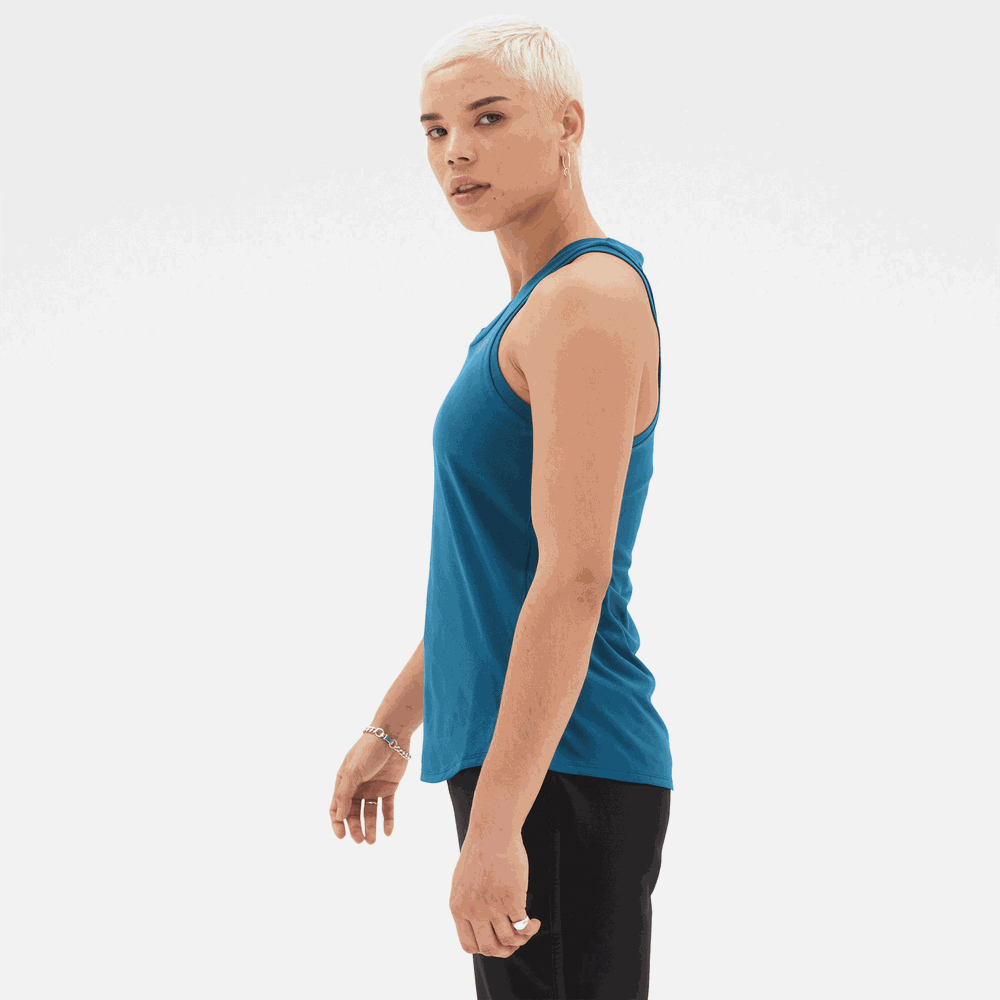 Koszulka damska New Balance WT23280DMS – niebieska
