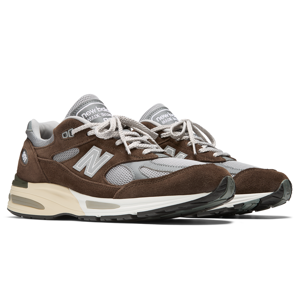 Buty męskie New Balance U991BG2 – brązowe