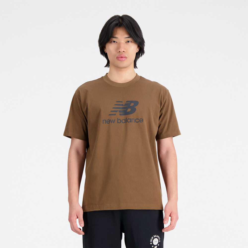 Koszulka męska New Balance MT31541DHE – brązowa