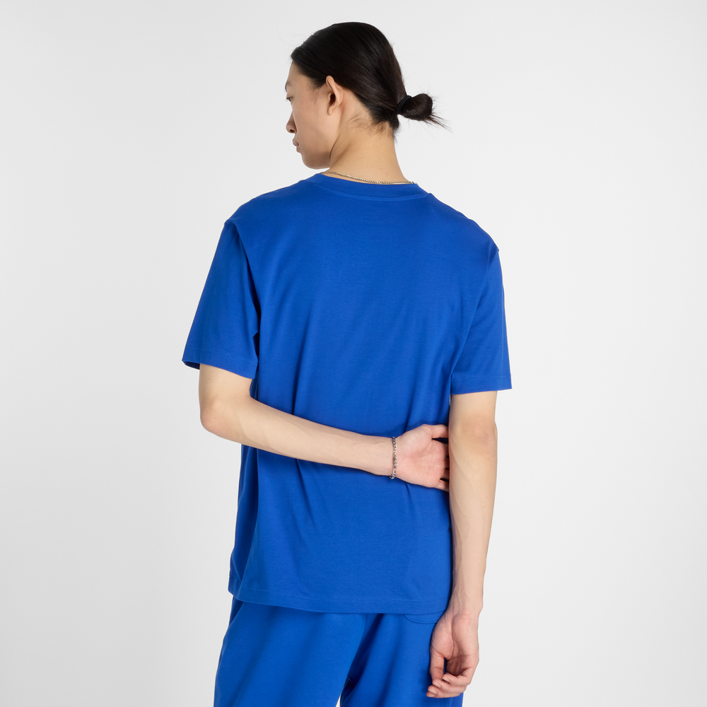 Koszulka męska New Balance MT41509BUM – niebieska