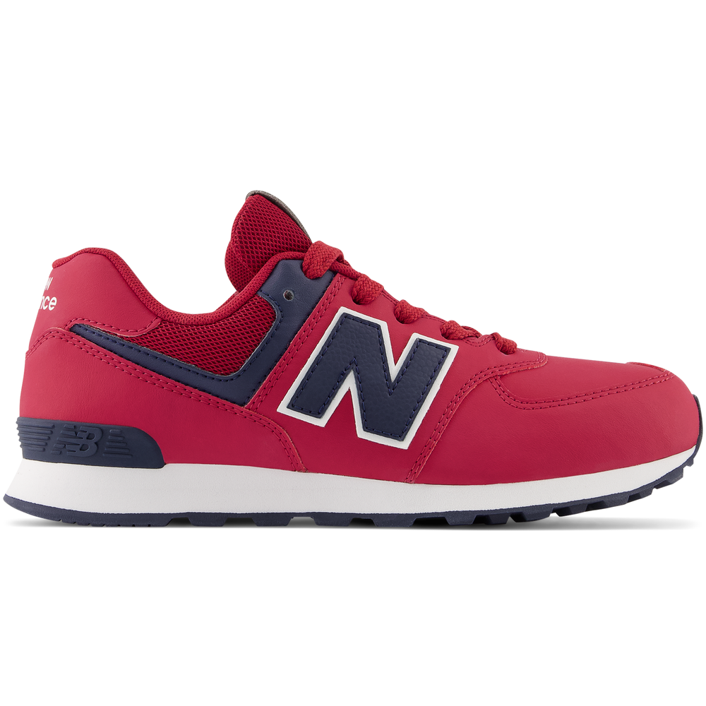 Buty dziecięce New Balance GC574CR1 – czerwone