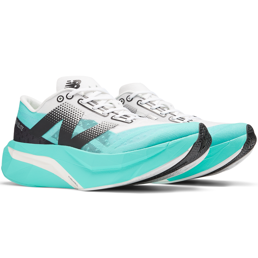 Buty damskie New Balance FuelCell SC Elite V4 WRCELCT4 – niebieskie