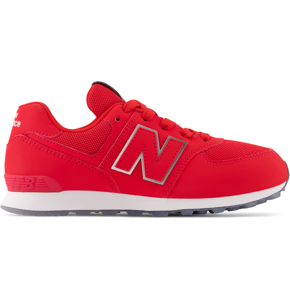 Buty dziecięce New Balance GC574IR1 – czerwone