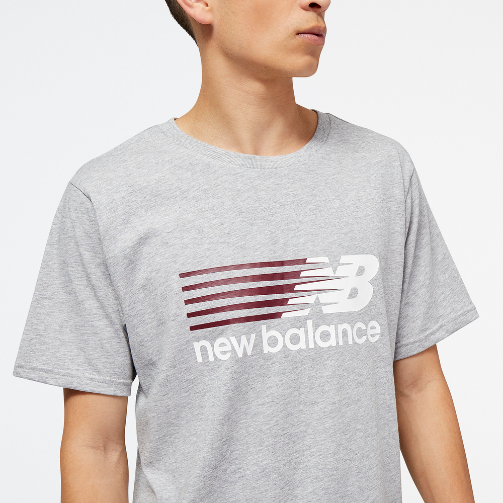 Koszulka męska New Balance MT23904AGM – szara