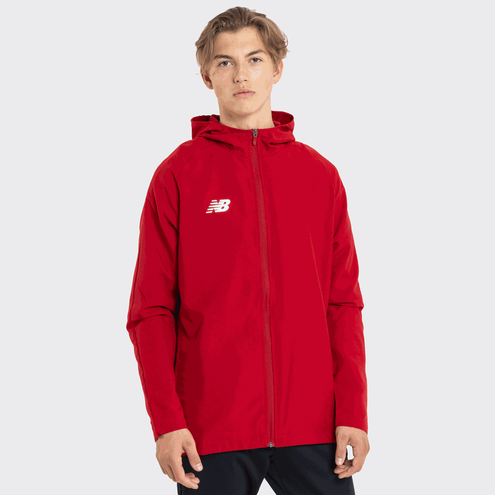 Kurtka męska New Balance EMJ9036RDP – czerwona