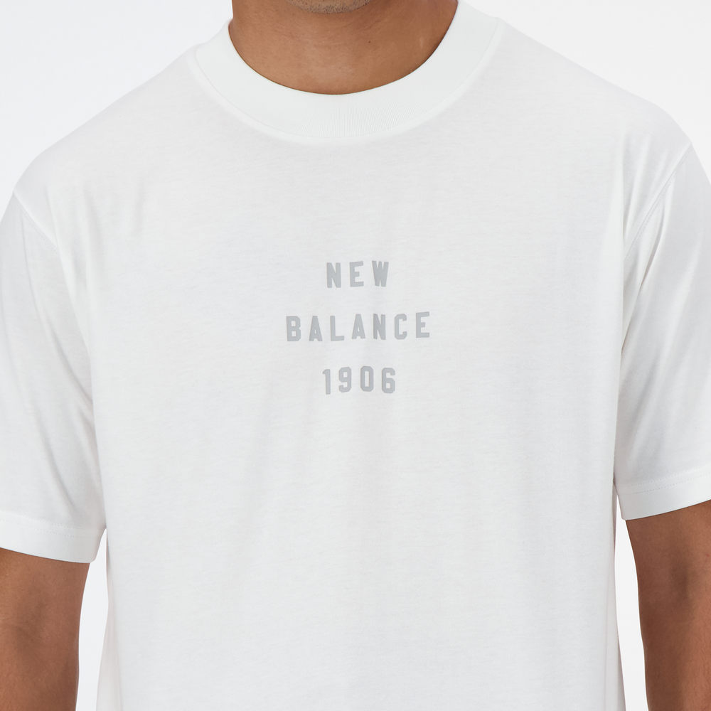 Koszulka męska New Balance MT41519WT – biała