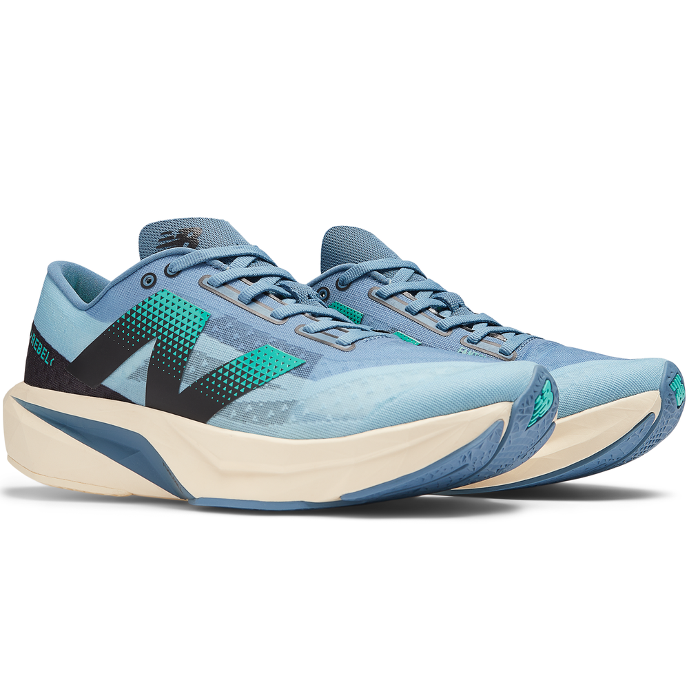 Buty męskie New Balance FuelCell Rebel v4 MFCXCH4 – niebieskie