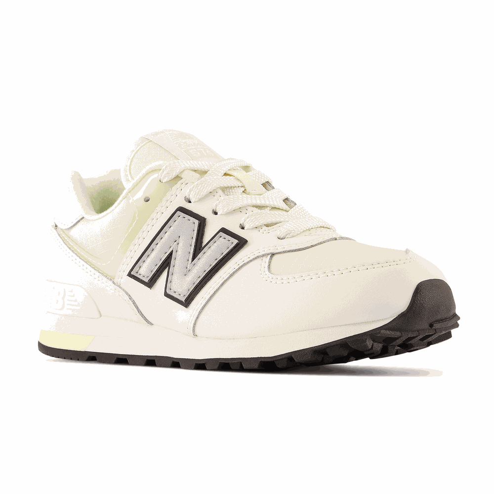 Buty dziecięce New Balance GC574BH1 –  beżowe