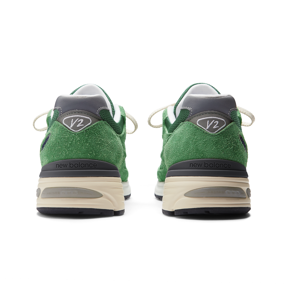 Buty męskie New Balance U991GV2 – zielone