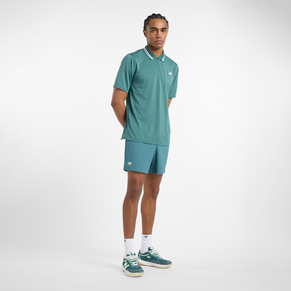 Spodenki męskie New Balance MS51402NUS – niebieskie