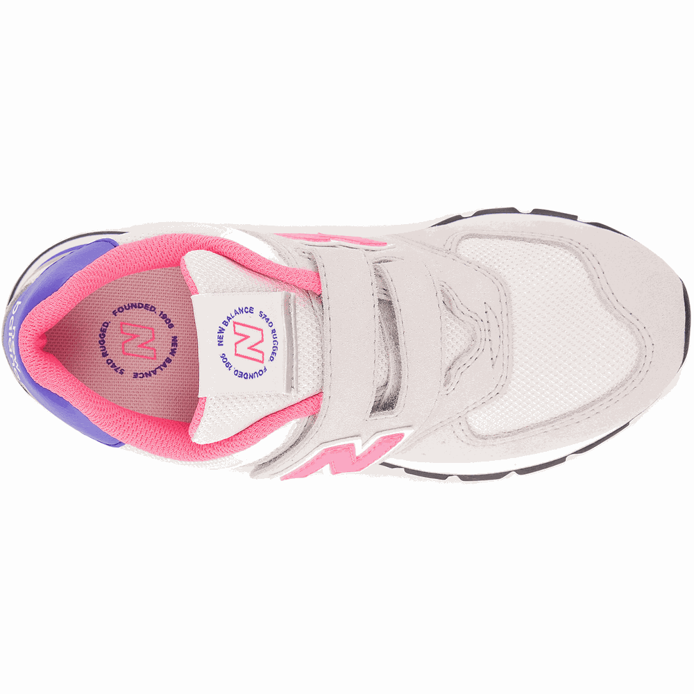 Buty dziecięce New Balance PV574DK2 – szare