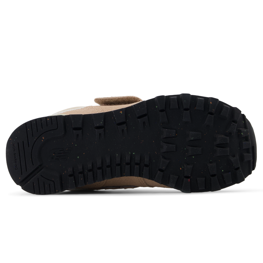 Buty dziecięce New Balance PV574QTC – beżowe