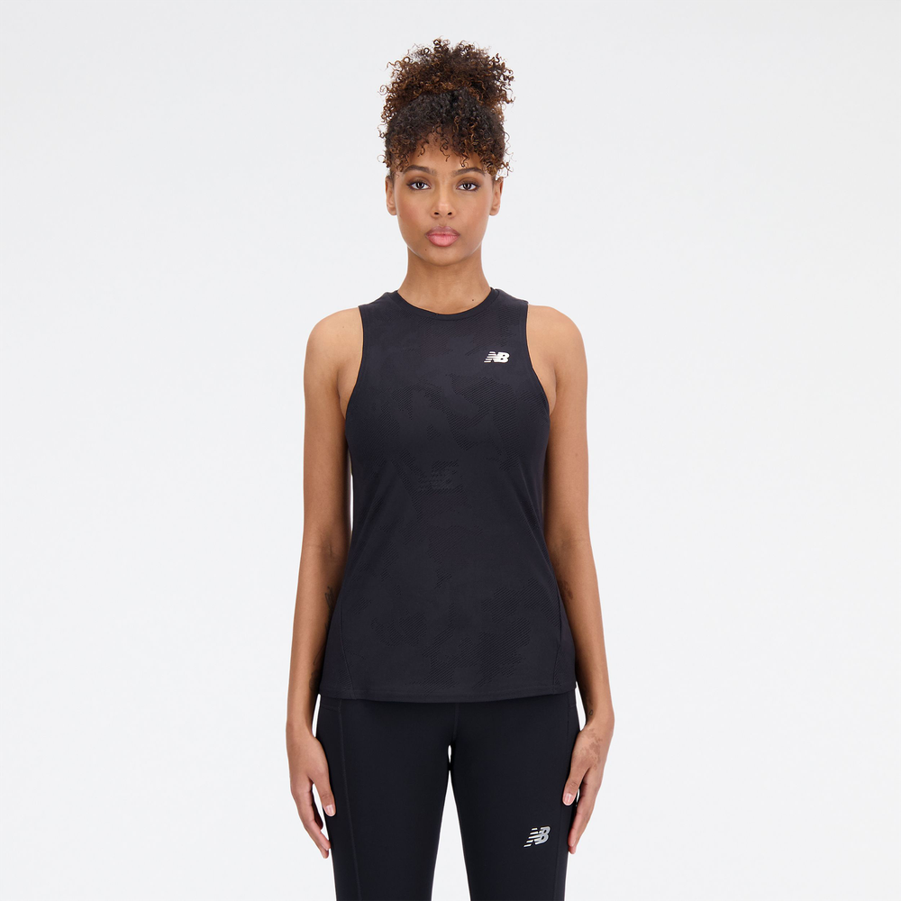 Koszulka damska New Balance WT33280BK – czarna