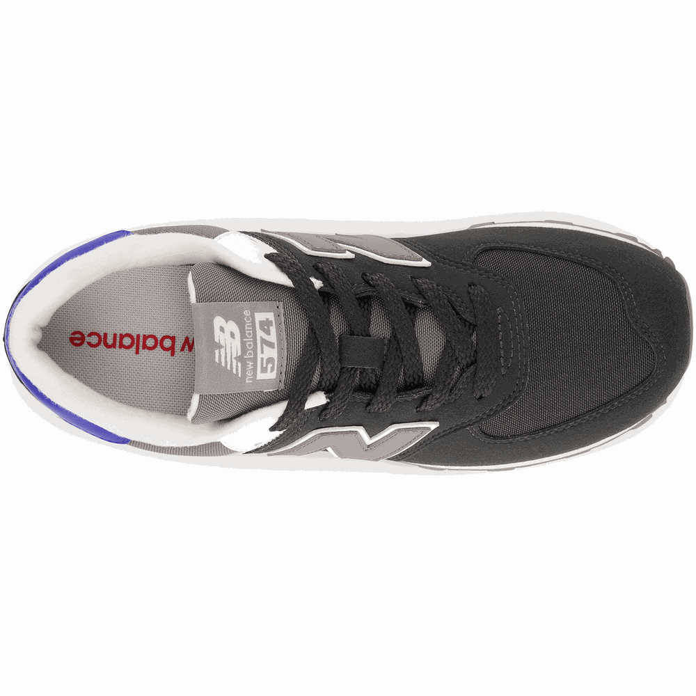 Buty dziecięce New Balance GC574MB1 –  czarne