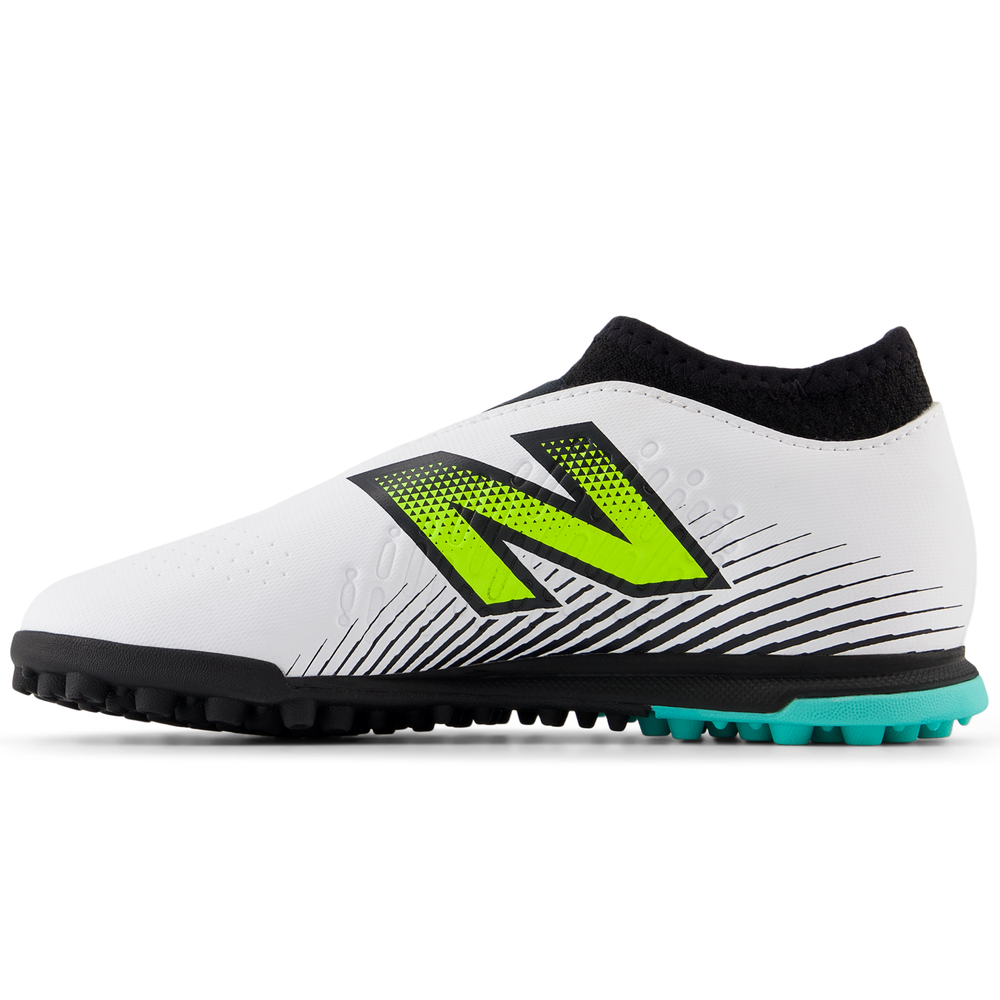 Turfy dziecięce New Balance TEKELA V4+ MAGIQUE JNR FG SJT3TH45 – białe