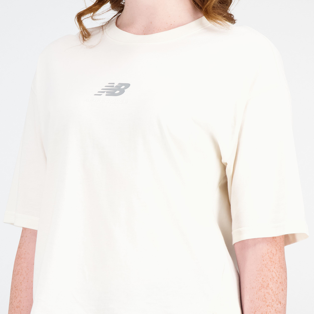 Koszulka damska New Balance WT31511GIE – biała