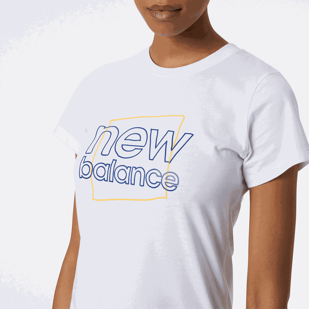 Koszulka New Balance WT21801WT – biała