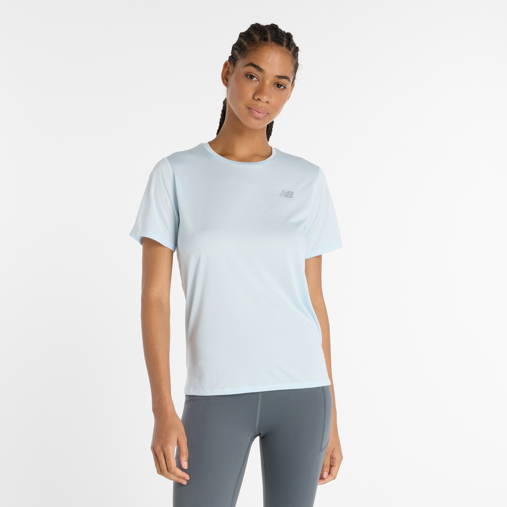 Koszulka damska New Balance WT41222FRL – niebieska