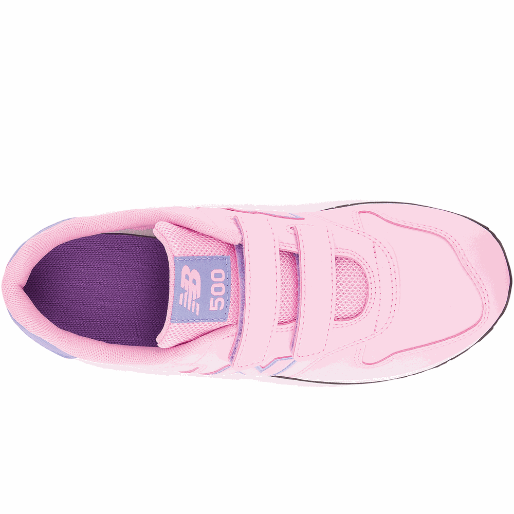 Buty dziecięce New Balance GV500CA1 – różowe