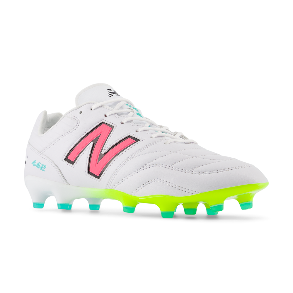 Korki męskie New Balance 442 V2 PRO FG MS41FMWH – białe