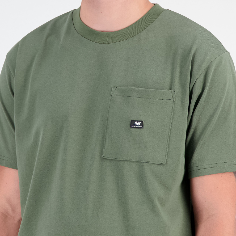 Koszulka męska New Balance MT31542DON – zielona