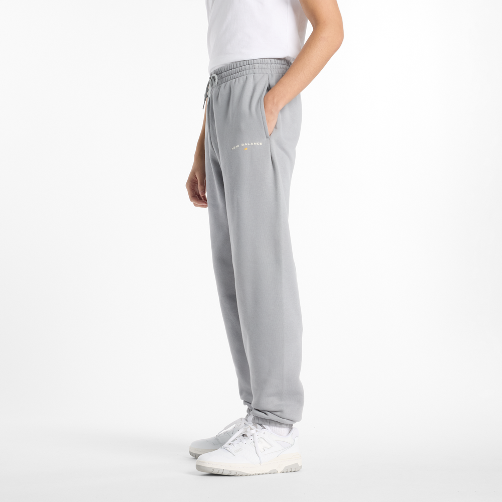 Spodnie męskie New Balance MP51505YST – szare