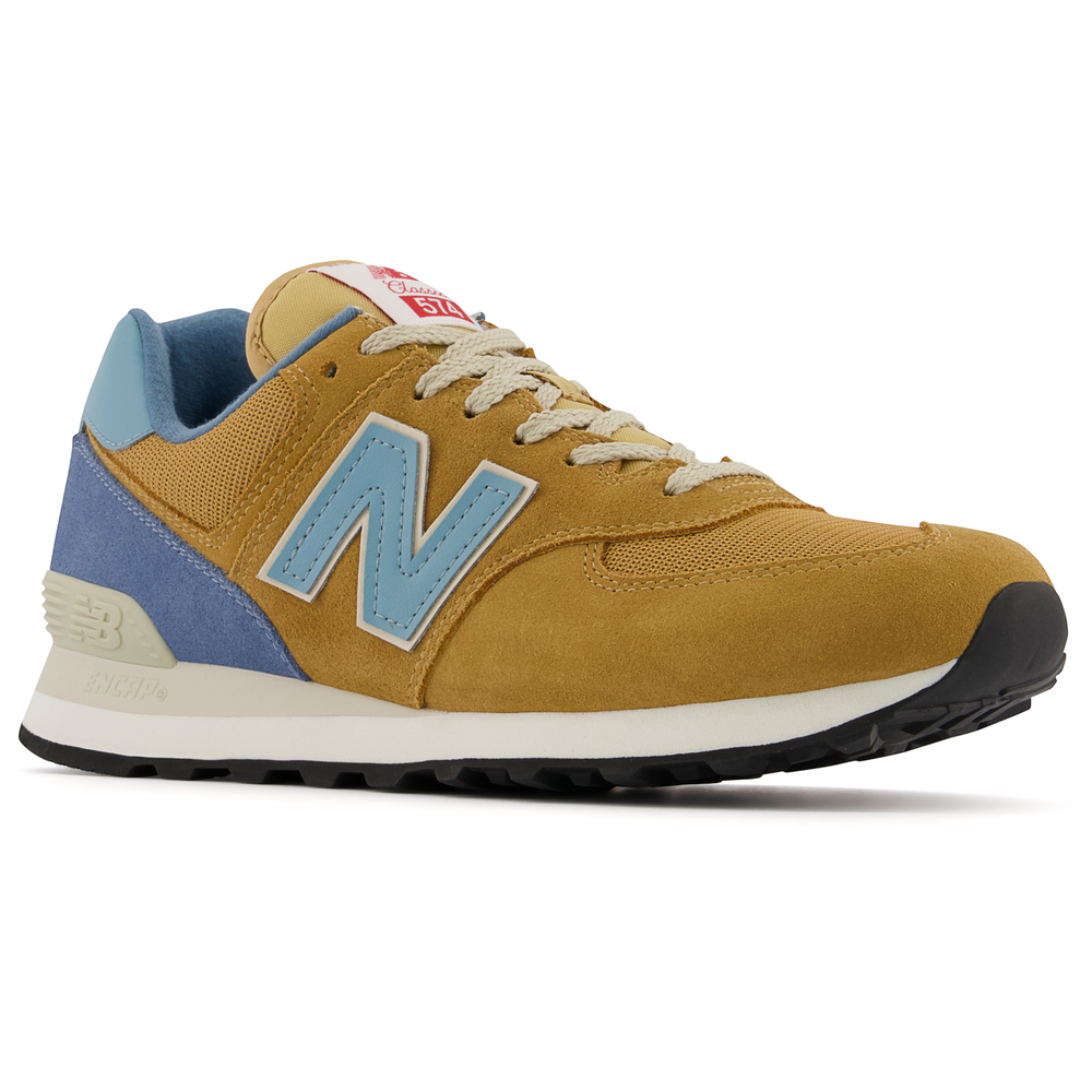 Buty New Balance ML574OV2 - brązowe