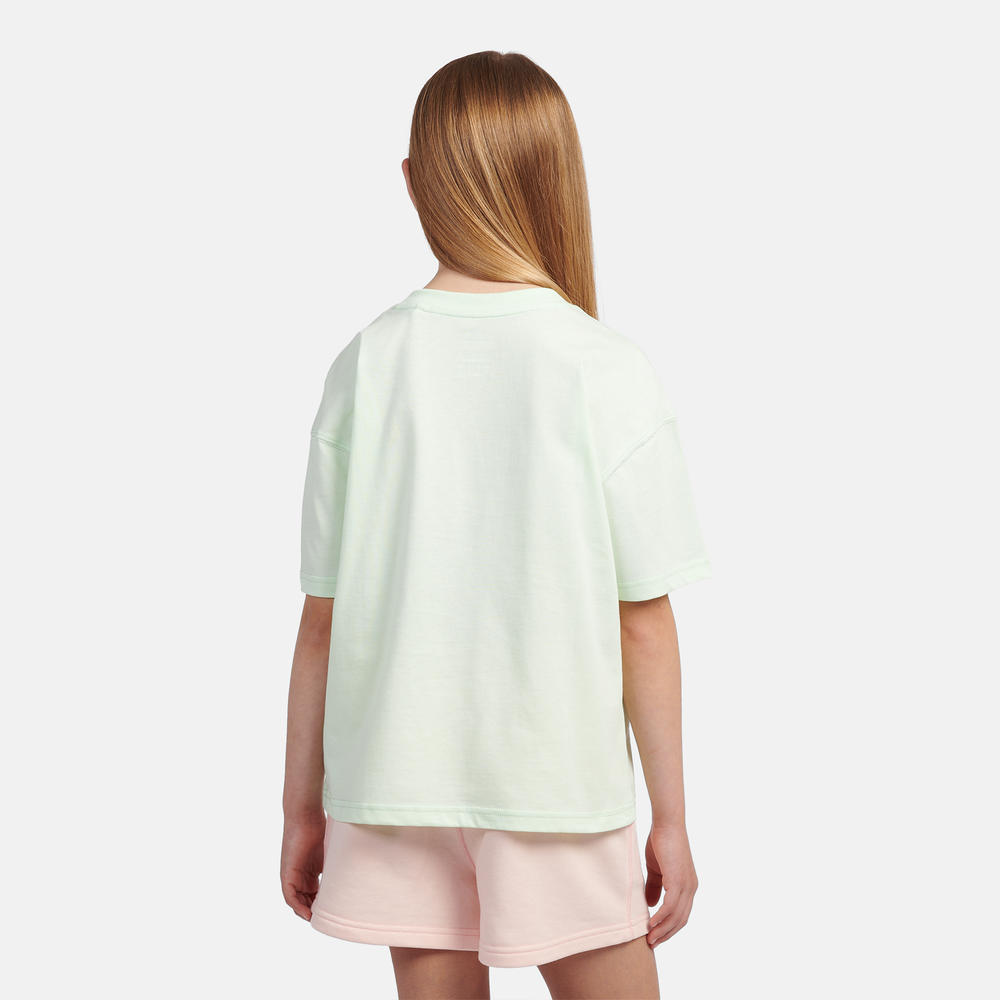 Koszulka dziecięca New Balance LAKG0001MEW – miętowa