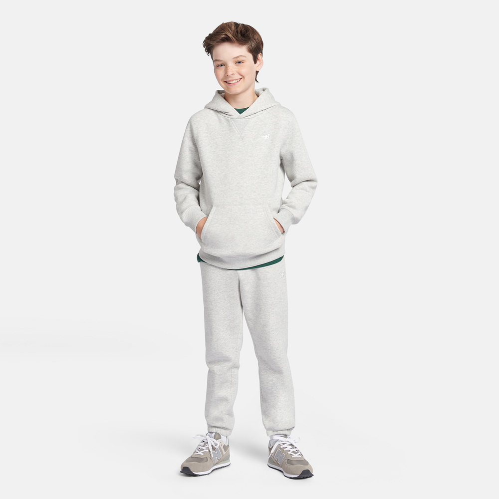 Bluza dziecięca New Balance LAKB0056AHH – szara