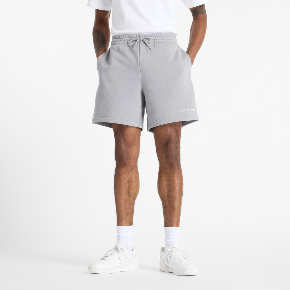 Spodenki męskie New Balance MS51506YST – szare